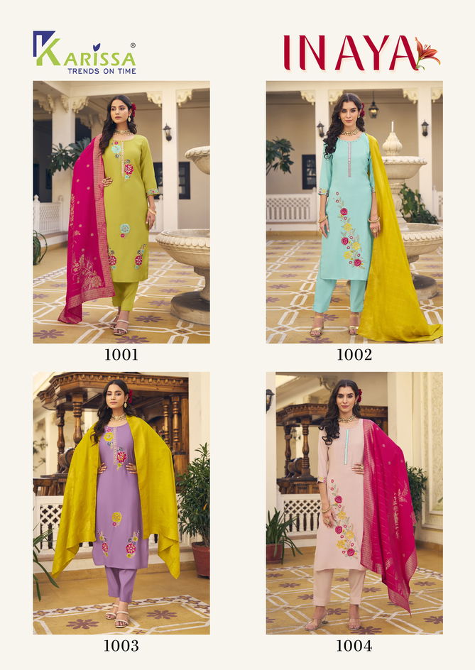 Inaya By Karissa Viscose Kurti With Bottom Dupatta Wholesale Shop In Surat